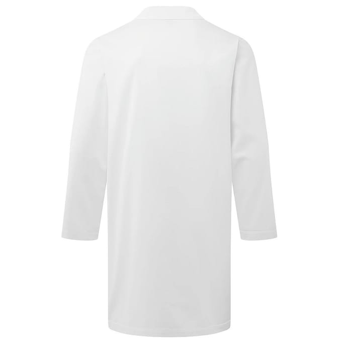 Premier Mannen Essentiële 3 Pocket Werkjas (Wit)
