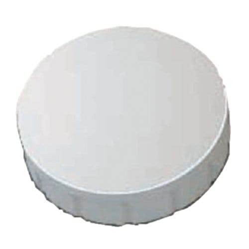 Magneet MAUL Solid 20mm 300gr wit 10 stuks