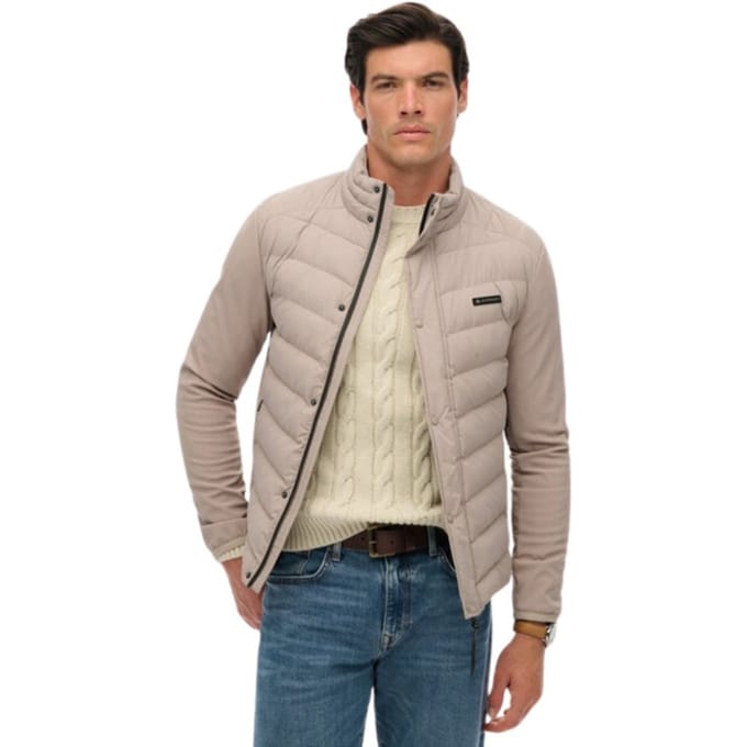 Superdry Storm Popper Softshelljas heren Grijs M