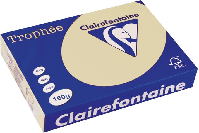 Clairefontaine Trophée Pastel A4 gems 160 g 250 vel