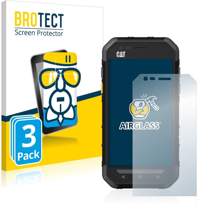 Screenprotector 3 Stuks voor Caterpillar Cat S30 Beschermglas transparant