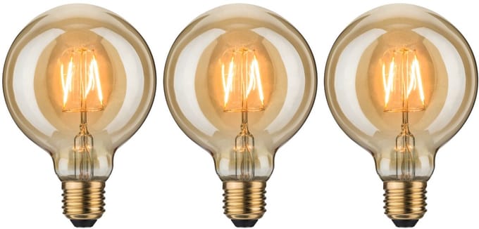 1879 Filament 230 V LED Globe G95 E27 3x170lm 3x2,7W 1700K Goud
