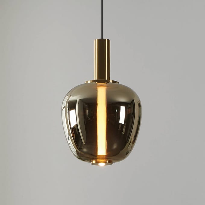 EGLO Stars of Light FRUITERA pendant Ø250 mm brushed brass
