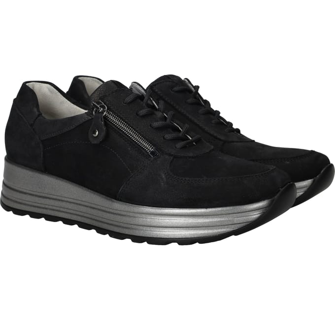 Waldlaufer Lana Sneakers - Dames - Zwart - Maat:37