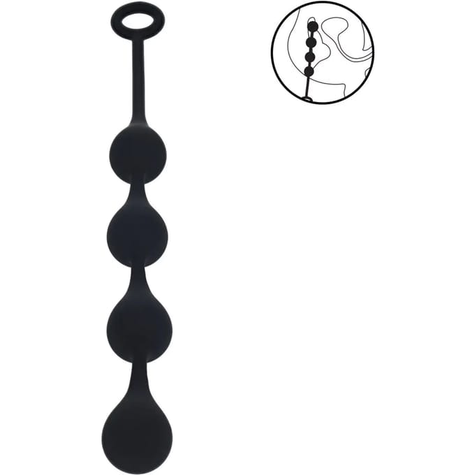 Levelz - Waterdrop Silicone Anal Balls - Medium 30mm