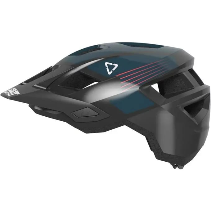 Leatt MTB AllMtn 1.0 Junior Zwart Kinder Fietshelm - Maat - Bicycle Helmet