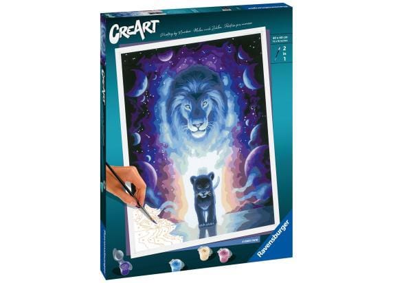 Ravensburger Lion Jojoesart edition - Schilderen op nummer voor volwassenen