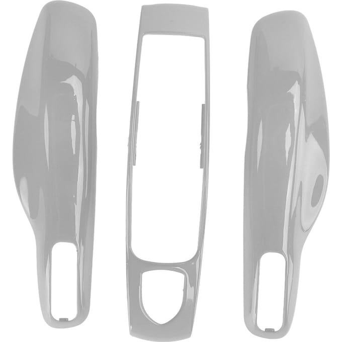 Sleutelhangerhoes Beschermer Autosleutel Modificatie Vervanging voor Panamera Cayenne MACAN Boxster white
