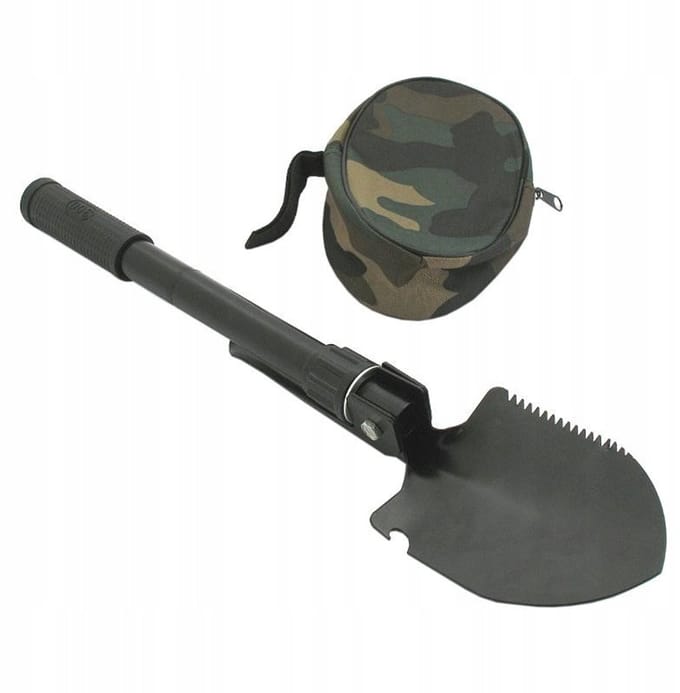 Opvouwbare Sapper Schep 40cm met Foudraal - Metaal