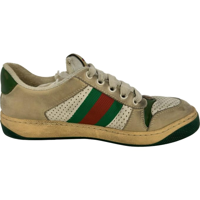 Gucci Screener Sneakers in Multicolor Leder