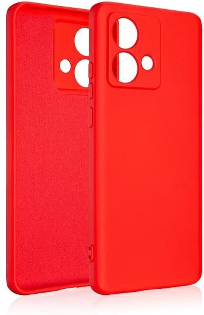 Beline Siliconen hoesje voor Motorola Moto Edge 40 Neo rood/ed