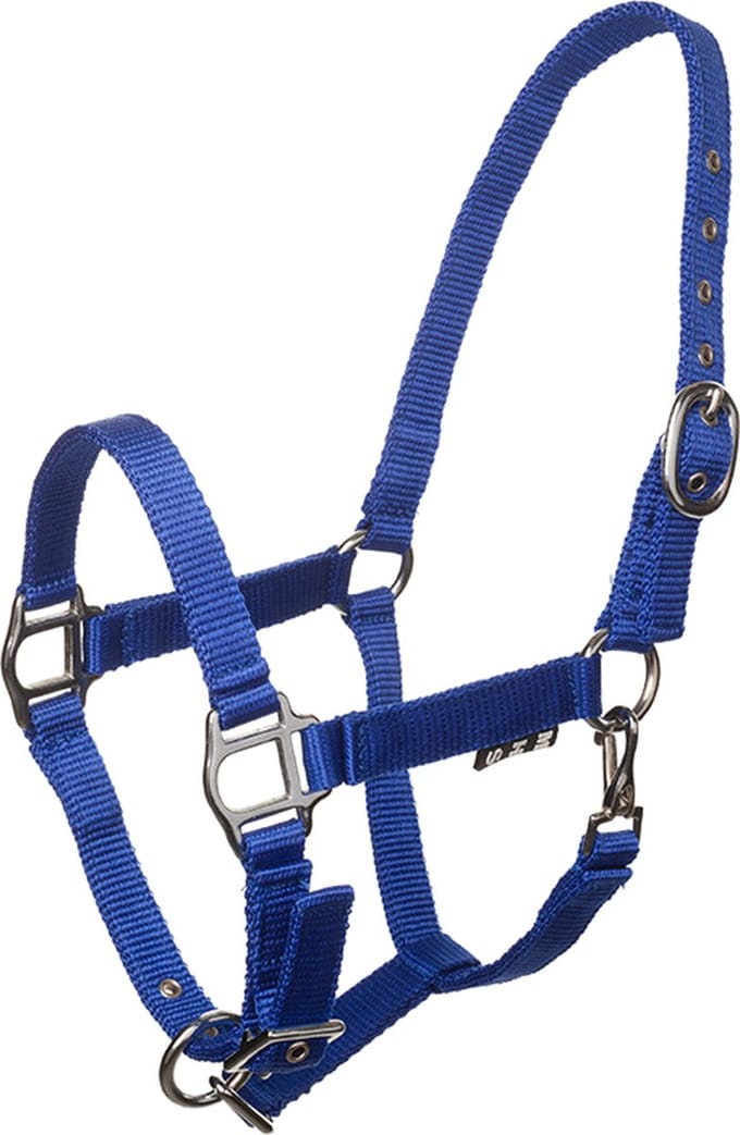 MHS Nylon Halter Economy blue size 4