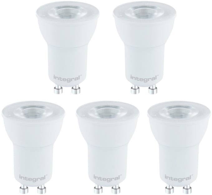 5 Pack - 35mm GU10 Led Spot 2.8W - 270 Lumen - 2700K Warm Wit