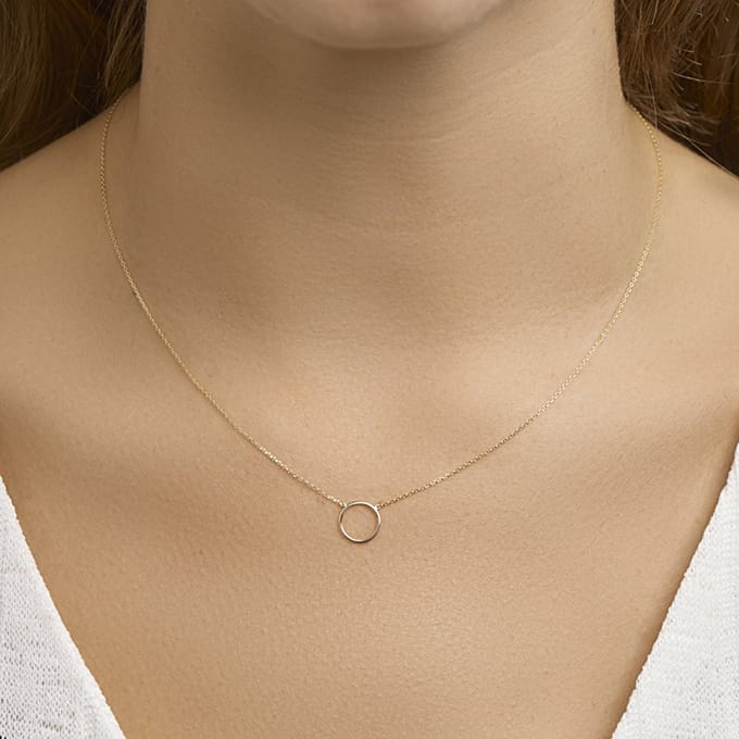 Collier Rondje 40 - 44 Cm