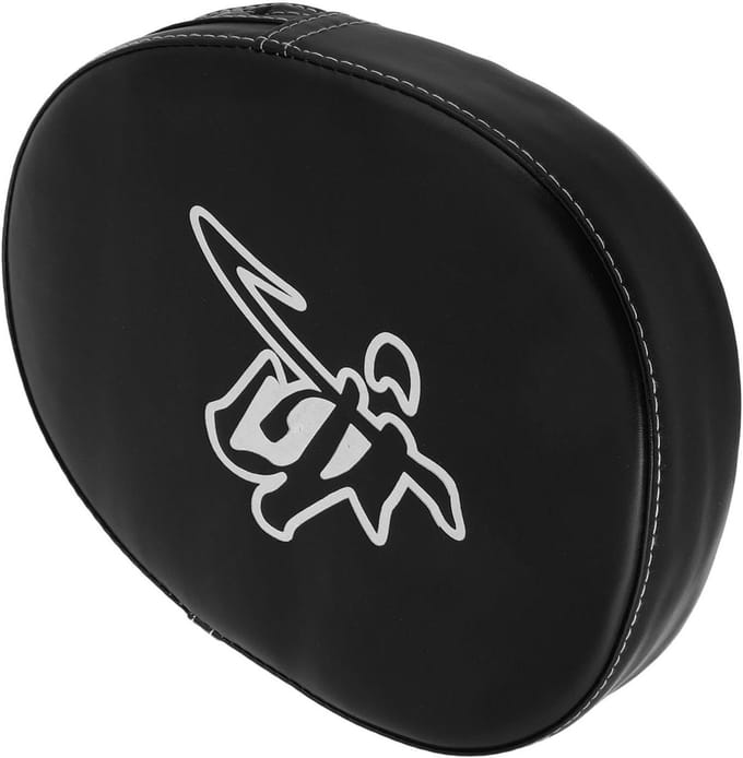 Bokszak Kussen - Sparring Pad - Vechtsport Training - Schokabsorberend Ontwerp - 24 x 19.5 cm - Zwart