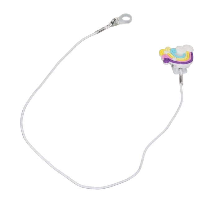Gehoorapparaat Beschermende Lanyard Wolkvorm Anti-Verlies Fixatie Geluidsversterker Hangkoord Mono white