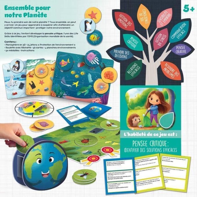 Lisciani - Life Skills - Ensemble pour la planète - Fr