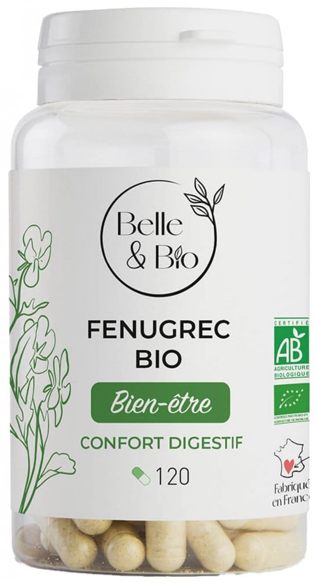 Belle & Bio Organische Fenegriek 120 Capsules