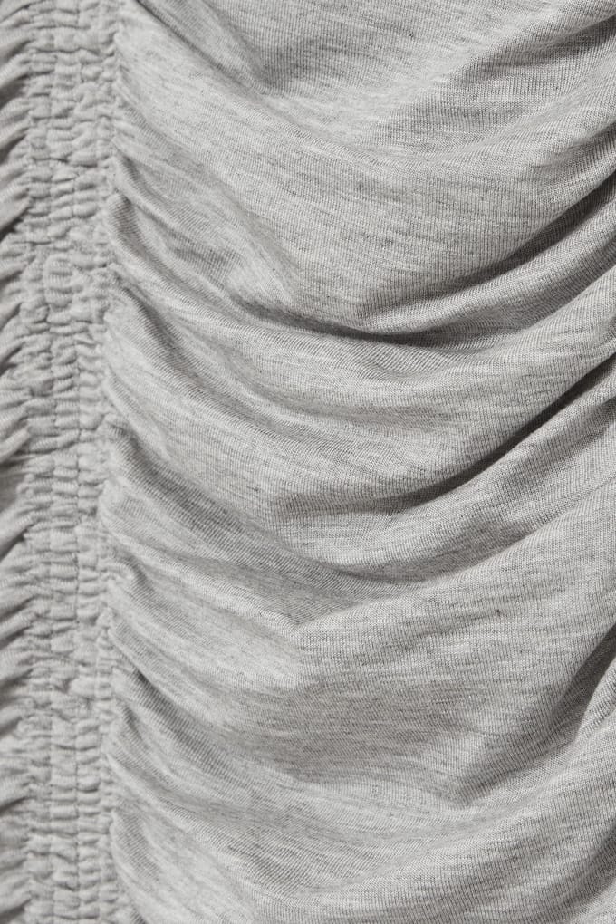 Reiss Low Back Ruched Vest Silver Grey Taglia: 8 | Canottiere Outlet | Donna | Grigio