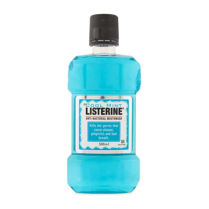 Listerine essentials mondwater frisse munt 500 ml