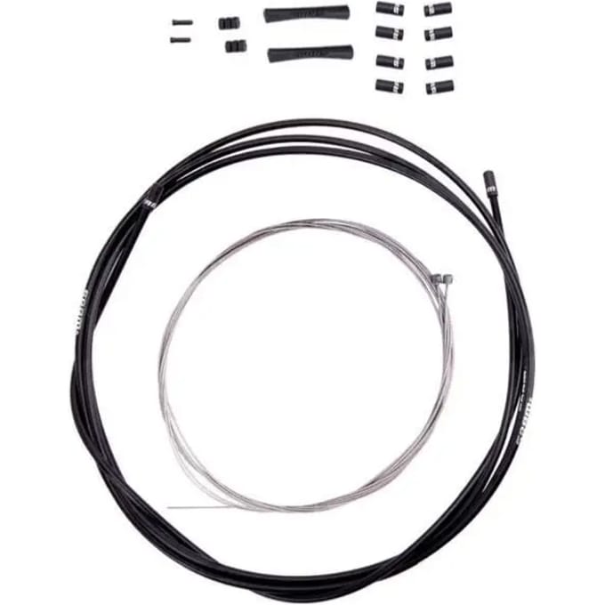 Sram Shift Road/mtb Cable 4 Mm Kit Schakelkabels Set Zilver 1.1 x 2300 mm