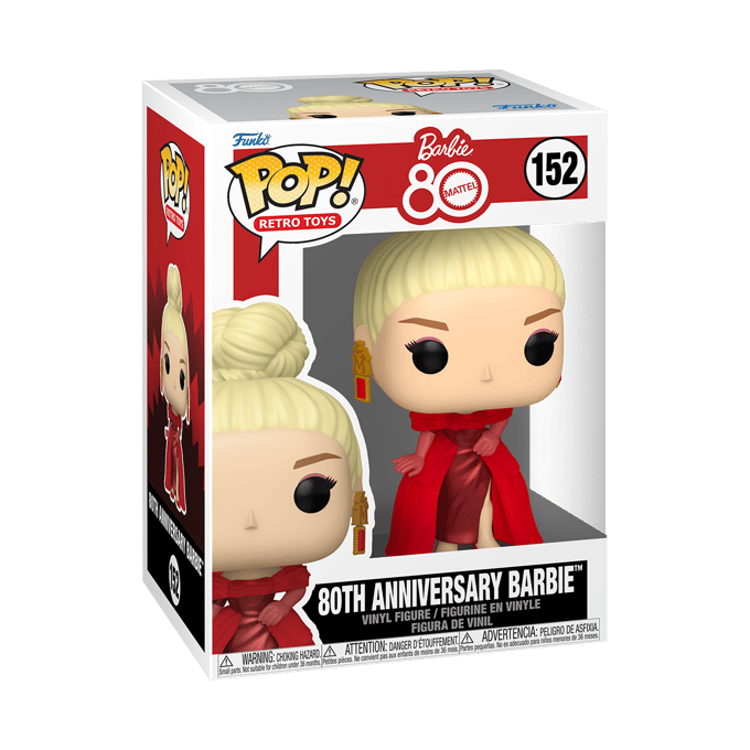 Funko Pop! Retro Toys: Barbie 80th Anniversary - 80th Anniversary Barbie #152