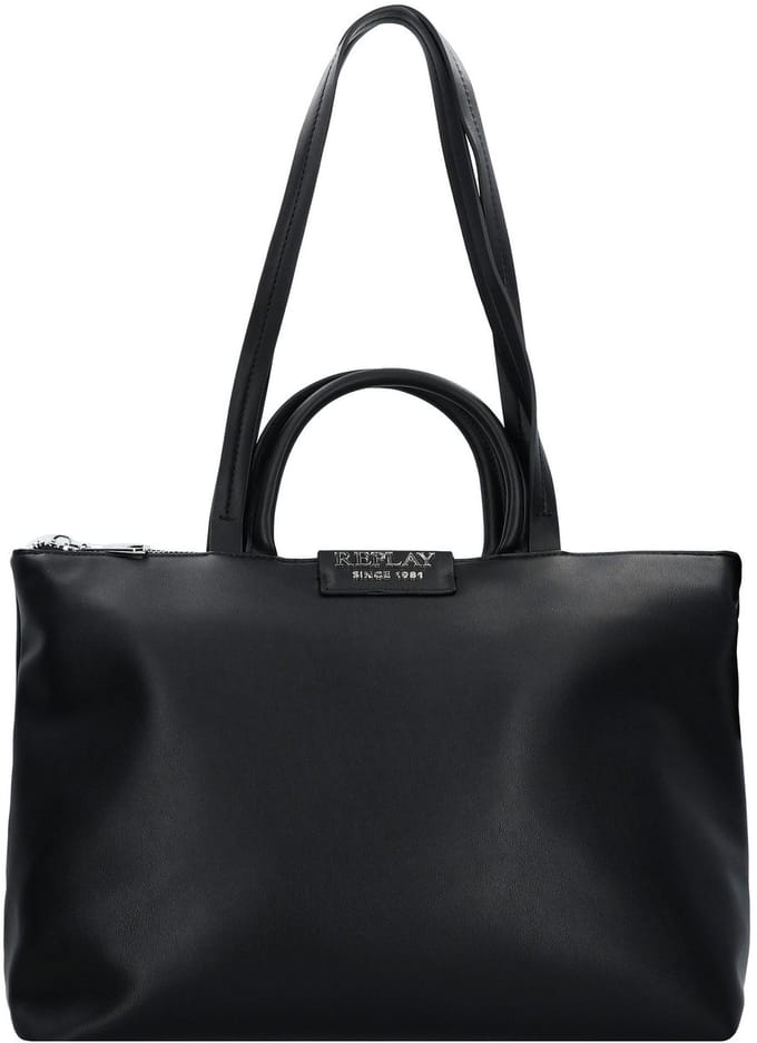 REPLAY schoudertas Shoulder Bag Black zwart