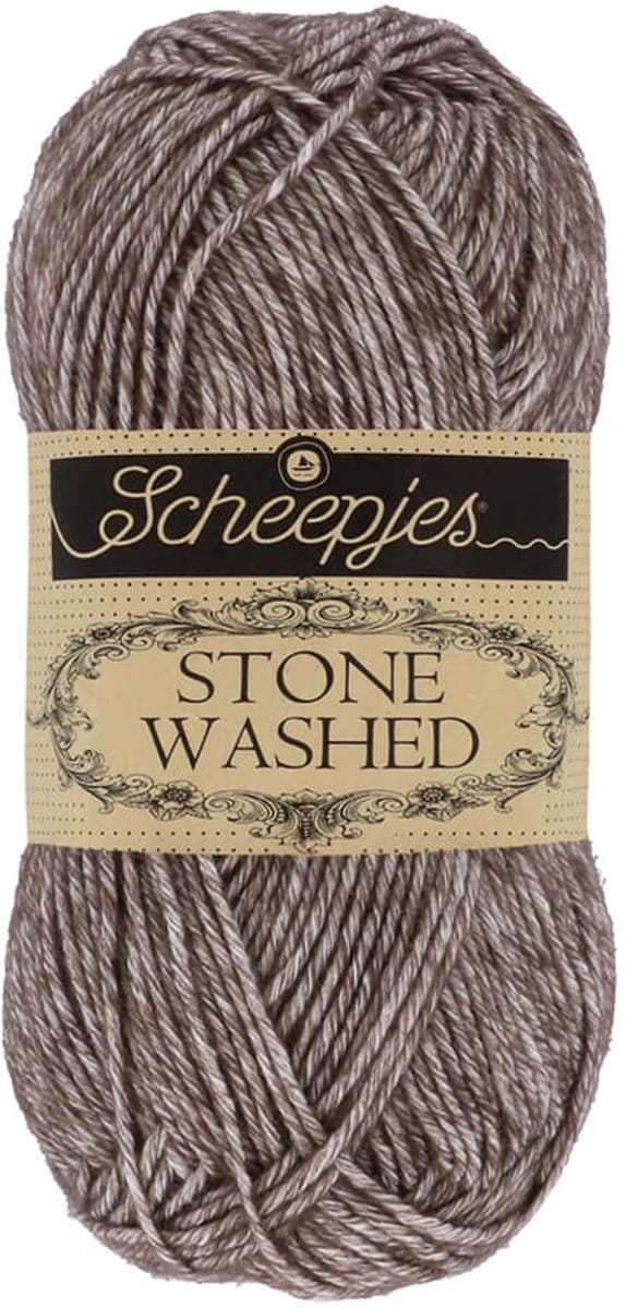 Scheepjes Stone Washed 50 gr - 829 Obsidian