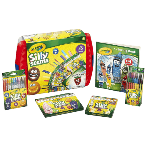 Crayola Silly Scent Teken & Kleur Set 50+ Stuks