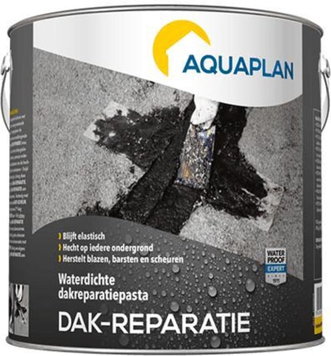 Aquaplan Dakreparatie 2,5 Kg | Soepele waterdichte reparatiepasta