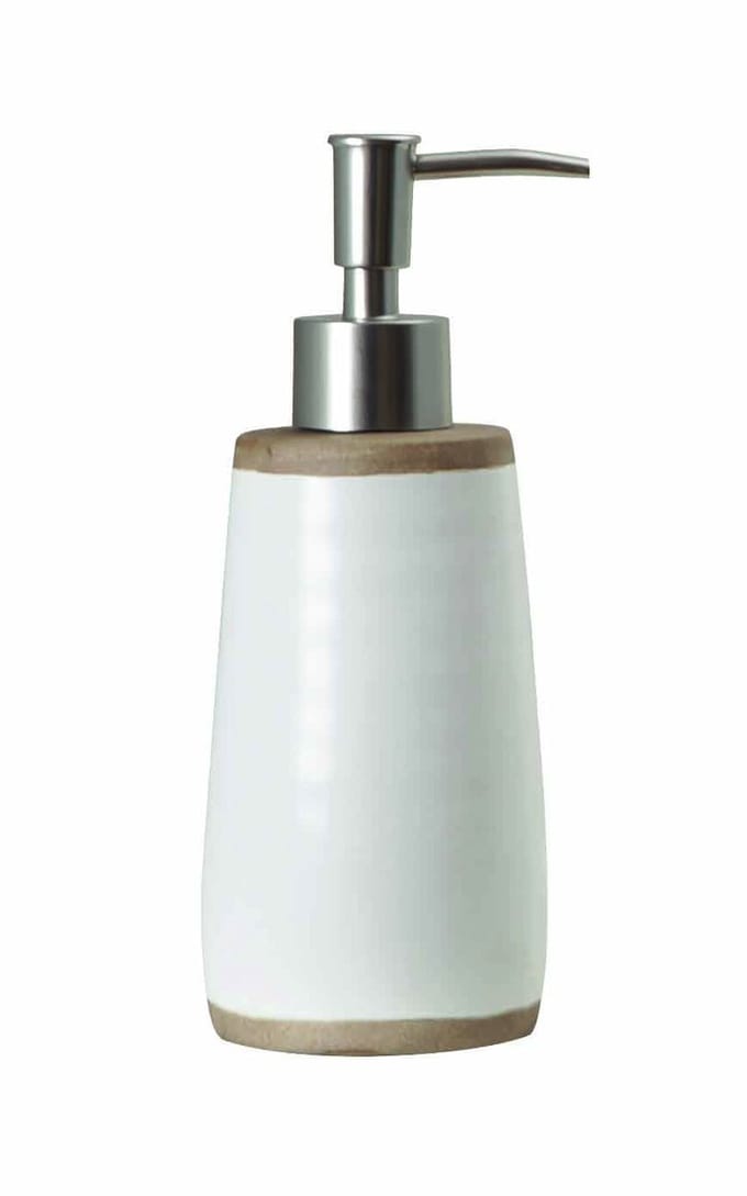 Sorema - Zeeppomp - Rustic - White - Keramiek