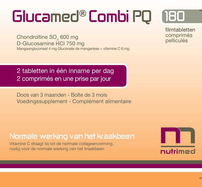 Glucamed Combi PQ 180 tabletten