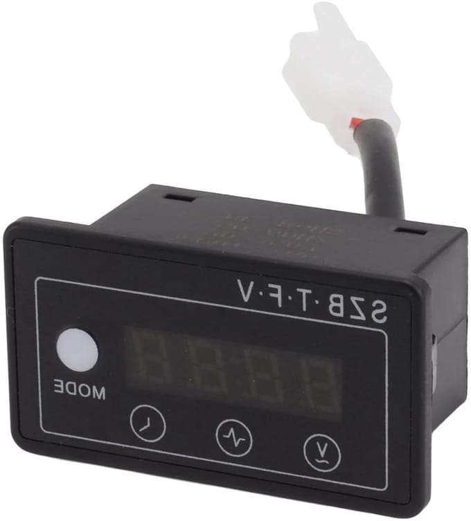 Digitale Spanningsmeter - Generator Display LCD - Generator Monitoren - Snelle Respons - 90-250V - Zwart