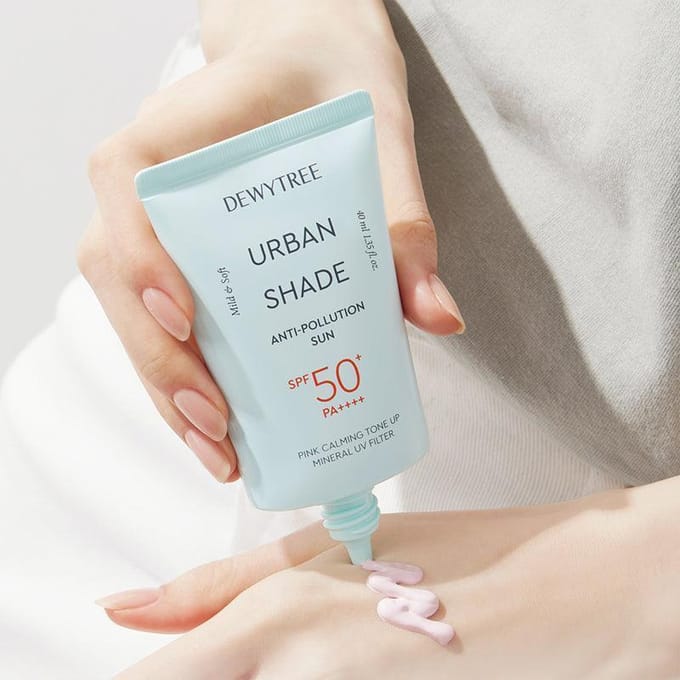 [DEWYTREE] Urban Shade Anti-Pollution Zon SPF 50+ PA++++ 50ml white