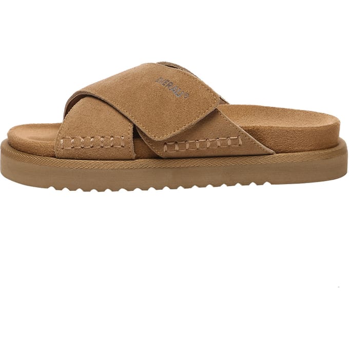 EVER AU Dames Leren Sandalen - Rose