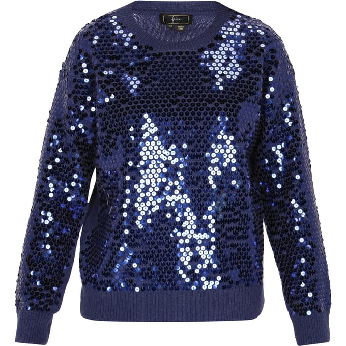 Faina Jumper Dames marine