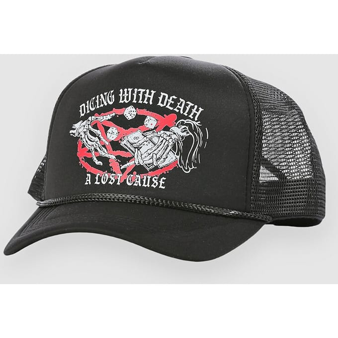 A Lost Cause Dice Truckers Cap zwart