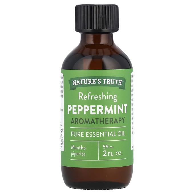 Nature'S Truth, Pure Essential Oil, Refreshing Peppermint, 59 Ml (2 Fl Oz)