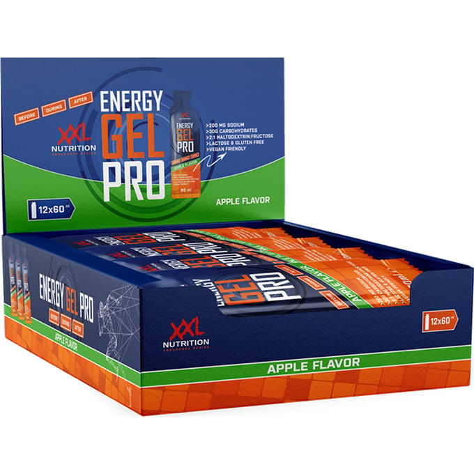 XXL Nutrition Energy Gel Pro - NZVT Apple 12 Pack