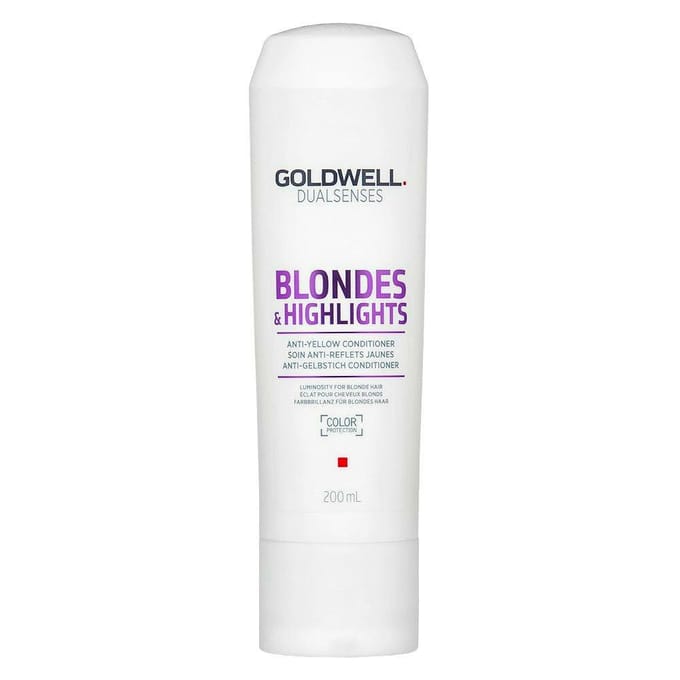 Goldwell Blondes & Highlights Conditioner tegen geel Kleurconditioner Dames 200 ml