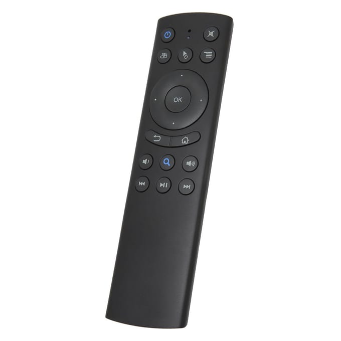 Télécommande Bluetooth Apprentissage IR Multifonction Télécommande de Remplacement pour Projecteur Boîtier TV black