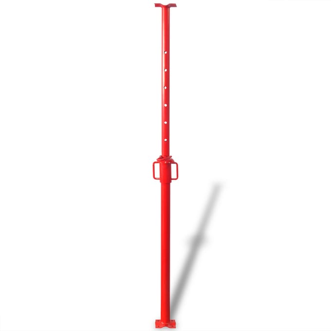 vidaXL - Acrow - Steun - Rood - 180 - x - 12,5 - x - 12,5 - cm