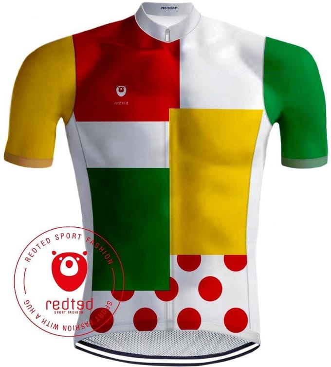 Retro Wielershirt Lapjestrui - REDTED - XL