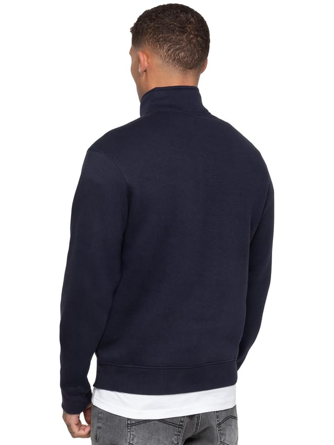 Enzo Milano | Heren Half Zip Sweatshirt