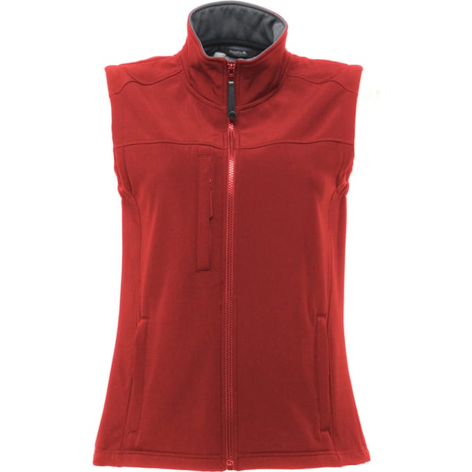 Regatta - Dames Flux Softshell Bodywarmer (Waterafstotend & Windbestendig) (Klassiek rood)