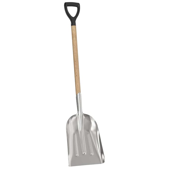 vidaXL - Schep - zilver - 29 - x - 122 - cm - Aluminium