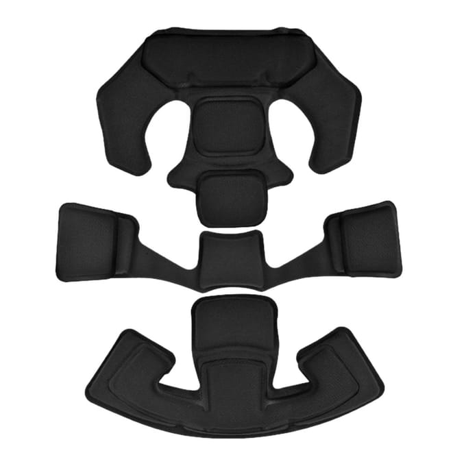 Coussinets de casque en mousse à mémoire de forme, tapis de protection de remplacement pour accessoires de casque Team Wendy noir