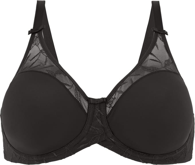Felina Vision Deluxe Voorgevormde Beugel Bh 0202289 721 Obsidian Grey - maat EU 95E / FR 110E