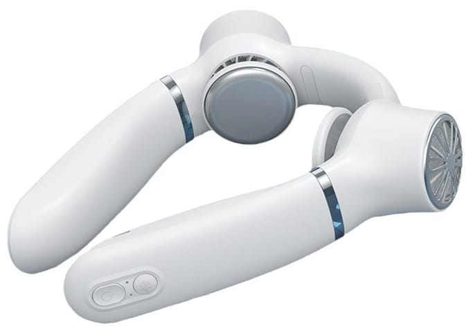 Draagbare nekventilator met 3 snelheden, verstelbaar, kleine koelventilator voor thuis, kantoor, reizen
