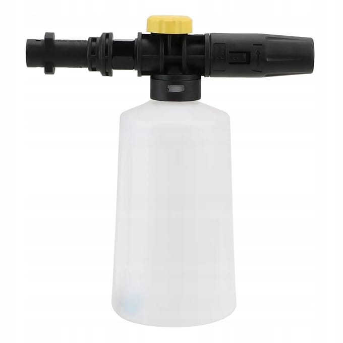 Rosfix Schuimpistool Vervanging - Bayonet Montage - 750 ml Transparant - Verstelbaar - Geschikt voor Kärcher